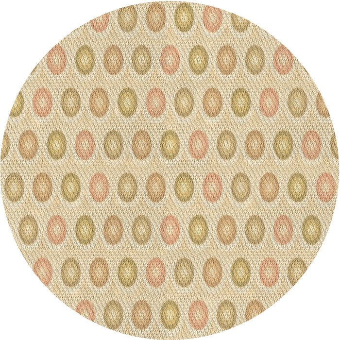 Square Machine Washable Transitional Khaki Gold Rug in a Living Room, wshpat3250brn