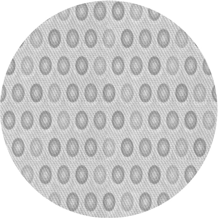 Square Patterned Dark Gray Rug, pat3250gry