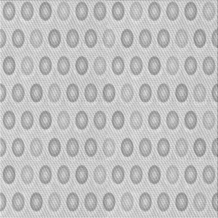 Round Patterned Dark Gray Rug, pat3250gry