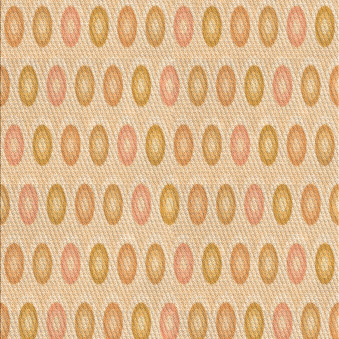 Patterned Orange Rug, pat3250org