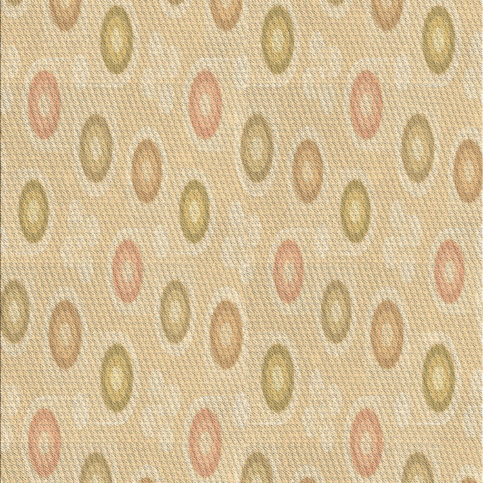 Patterned Metallic Gold Rug, pat3251brn