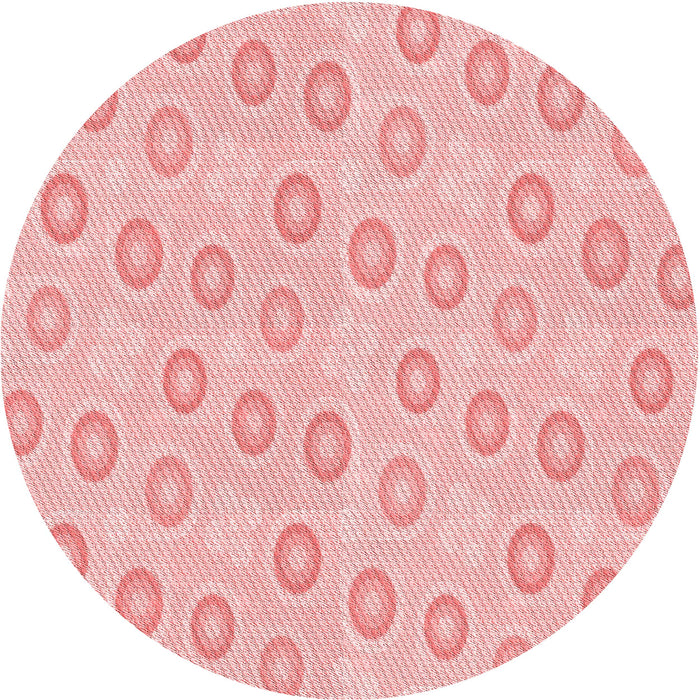 Square Patterned Red Rug, pat3251rd