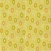 Round Patterned Yellow Rug, pat3251yw