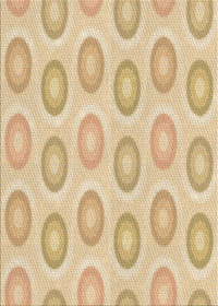 Machine Washable Transitional Brown Gold Rug, wshpat3252brn