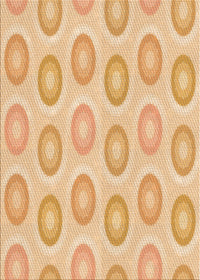 Machine Washable Transitional Orange Rug, wshpat3252org