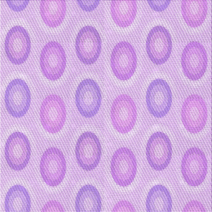 Round Machine Washable Transitional Purple Rug, wshpat3252pur