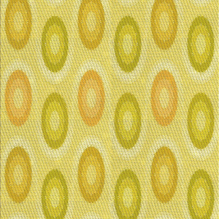 Machine Washable Transitional Yellow Rug, wshpat3252yw