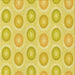 Round Patterned Yellow Rug, pat3252yw