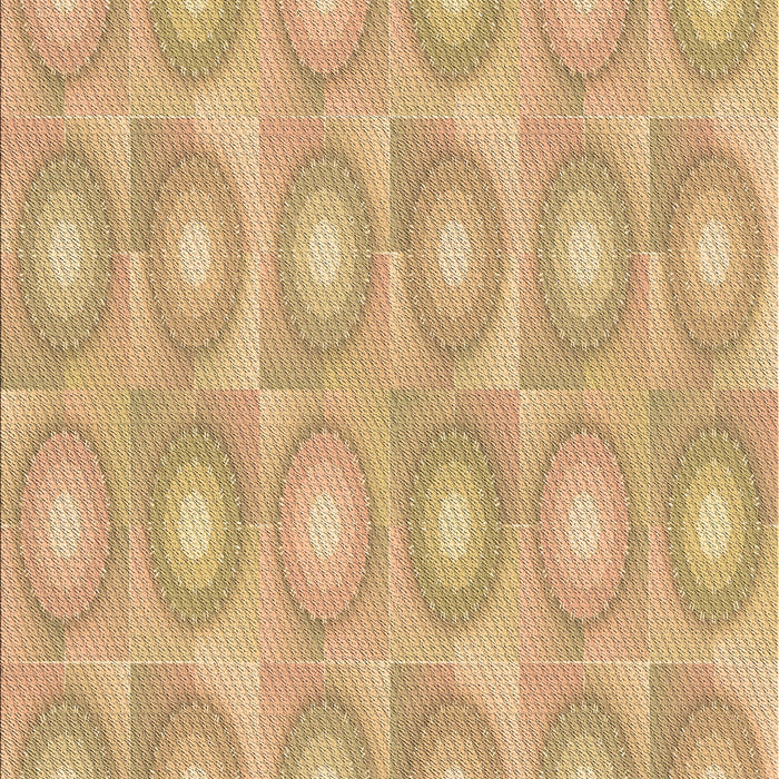 Patterned Yellow Orange Rug, pat3253brn