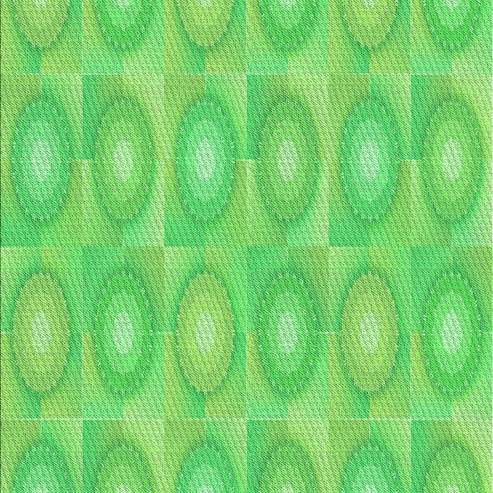 Patterned Neon Green Rug, pat3253grn