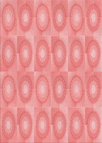 Machine Washable Transitional Pastel Pink Rug, wshpat3253rd
