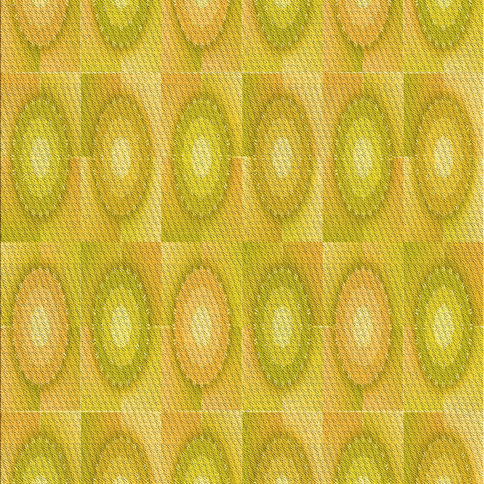 Machine Washable Transitional Yellow Rug, wshpat3253yw