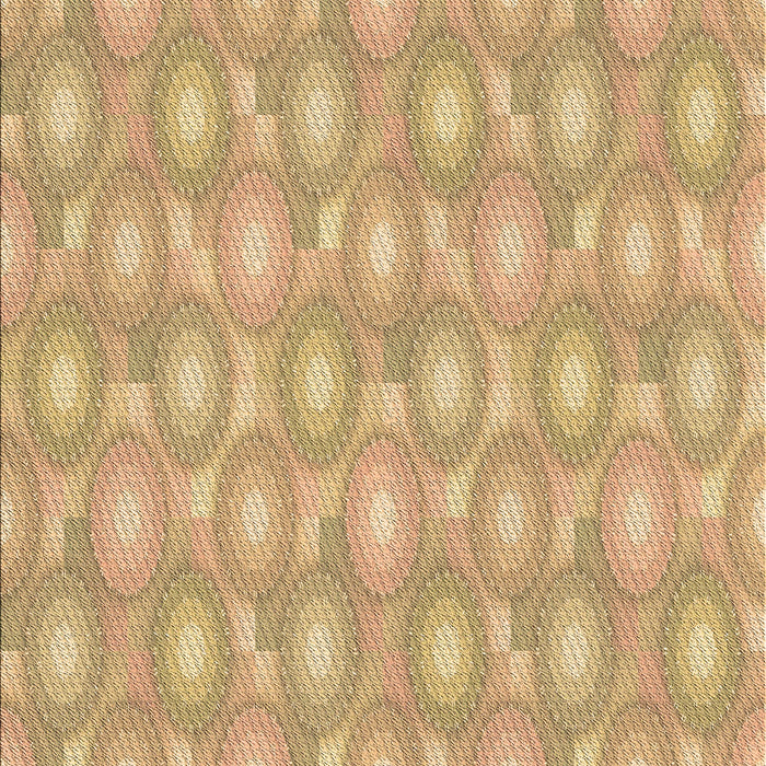 Machine Washable Transitional Yellow Orange Rug, wshpat3254brn