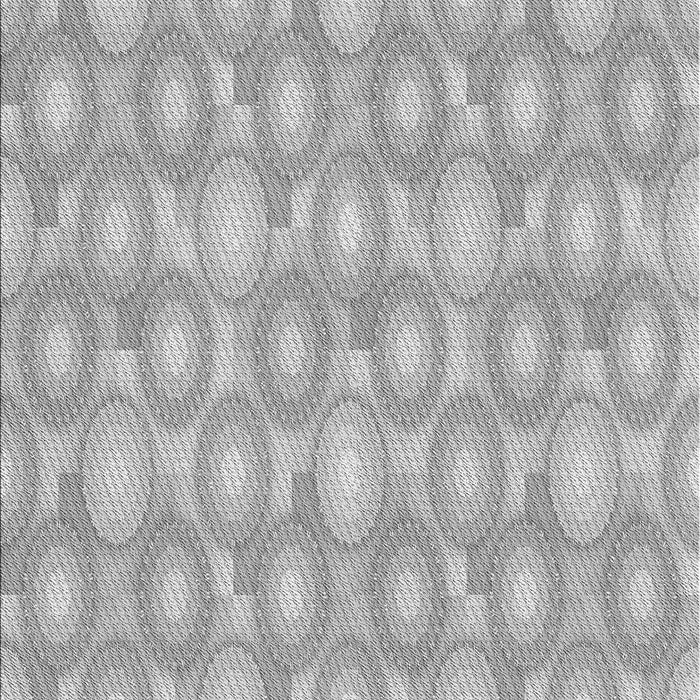 Patterned Platinum Silver Gray Rug, pat3254gry