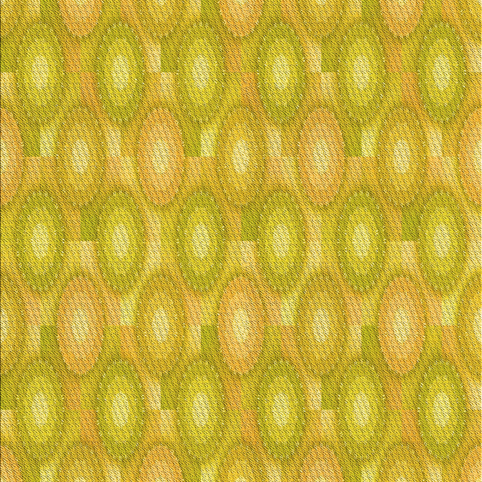 Machine Washable Transitional Yellow Rug, wshpat3254yw