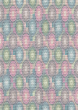 Machine Washable Transitional Granite Gray Rug, wshpat3254