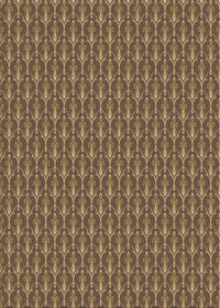 Machine Washable Transitional Bronze Brown Rug, wshpat3255brn