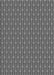 Patterned Gray Rug, pat3255gry