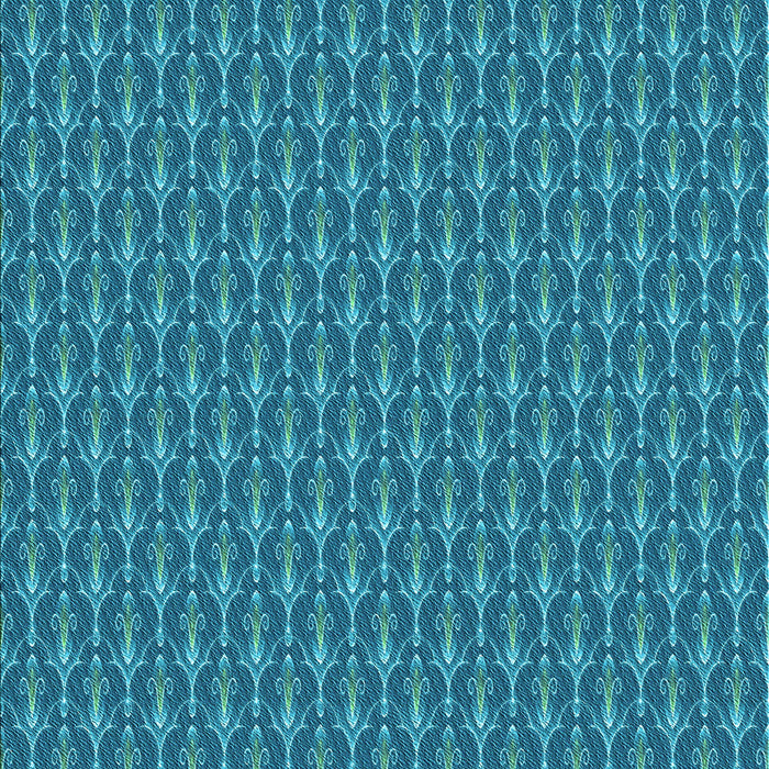 Machine Washable Transitional Blue Rug, wshpat3255lblu