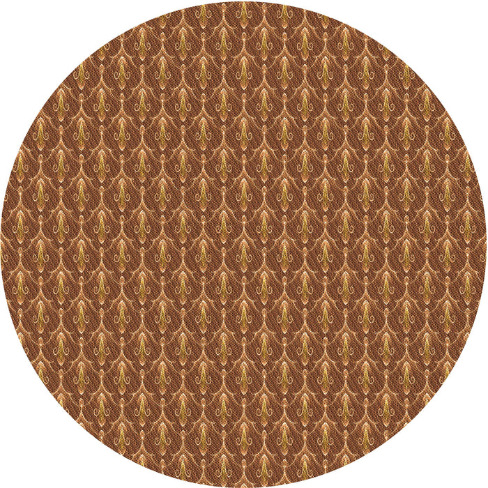 Square Machine Washable Transitional Tomato Red Rug in a Living Room, wshpat3255org