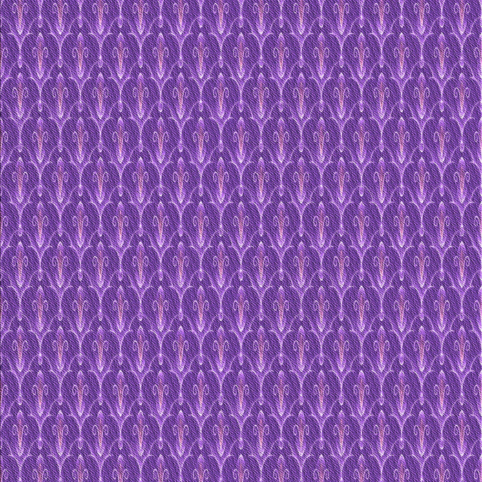 Machine Washable Transitional Purple Rug, wshpat3255pur