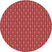 Square Patterned Red Rug, pat3255rd