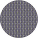 Sideview of Patterned Dark Gray Novelty Rug, pat3255