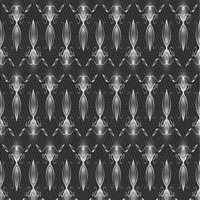 Patterned Midnight Gray Rug, pat3256gry