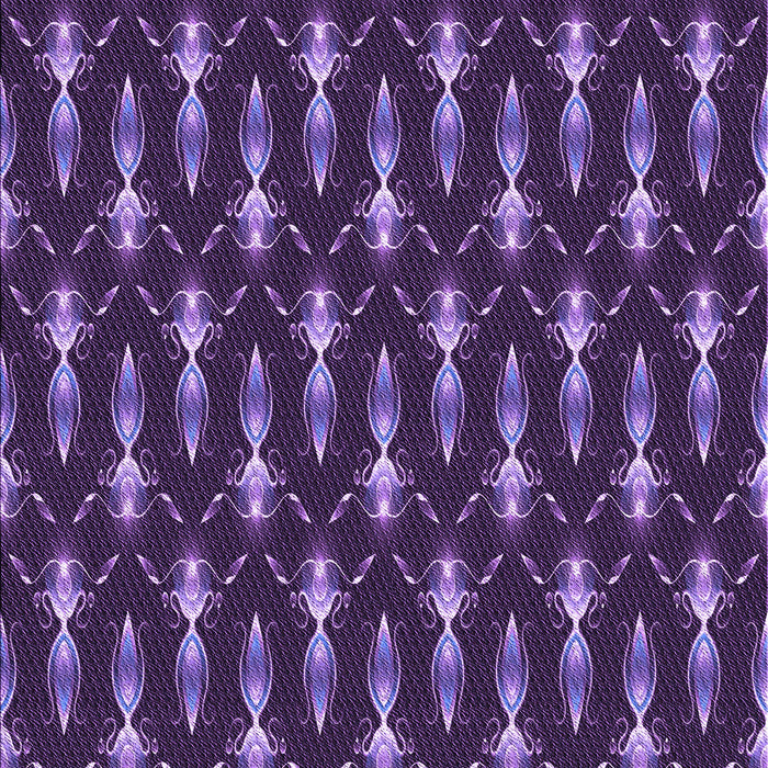 Machine Washable Transitional Dark Purple Rug, wshpat3256pur