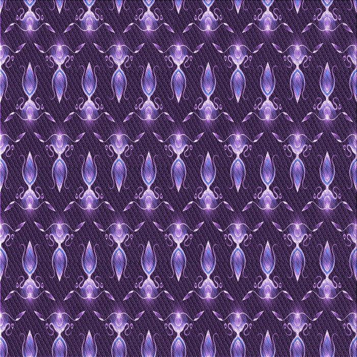 Round Patterned Dark Purple Rug, pat3256pur