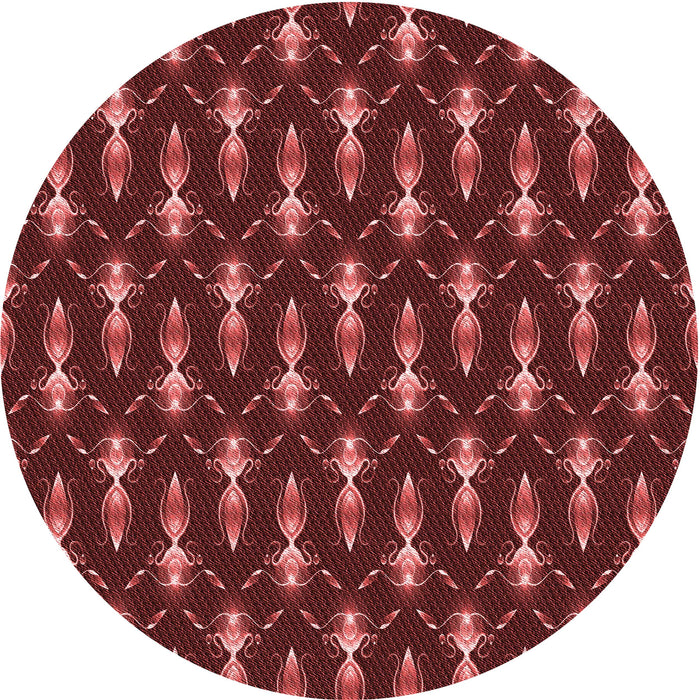 Square Machine Washable Transitional Red Rug in a Living Room, wshpat3256rd