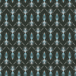 Square Patterned Mid Gray Novelty Rug, pat3256