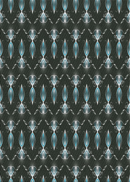 Patterned Mid Gray Novelty Rug, pat3256