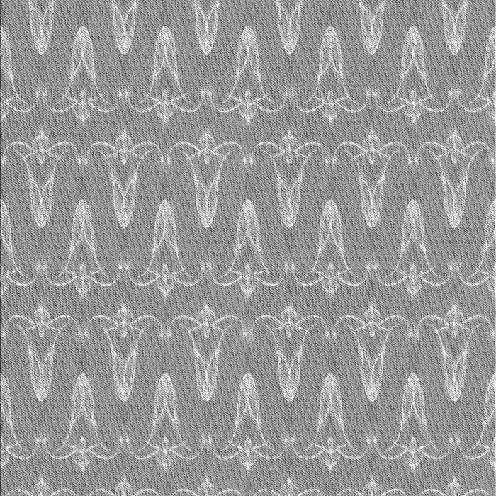 Patterned Cloud Gray Rug, pat3257gry