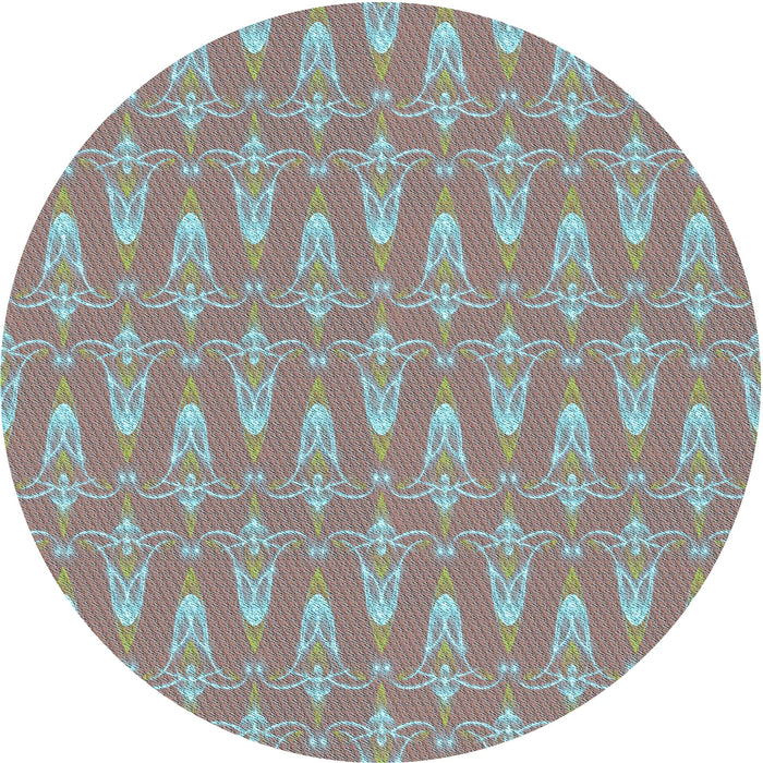 Square Machine Washable Transitional Rose Dust Purple Rug in a Living Room, wshpat3257lblu