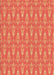 Machine Washable Transitional Neon Red Rug, wshpat3257org