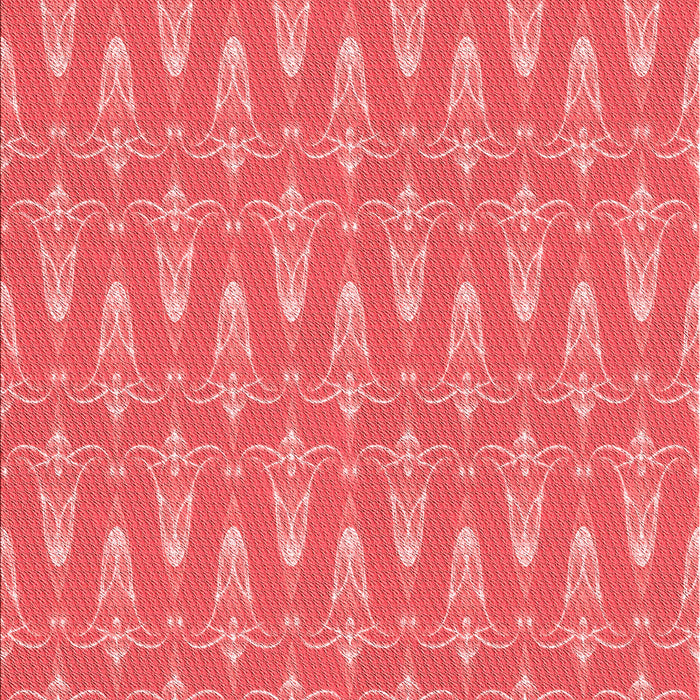 Machine Washable Transitional Red Rug, wshpat3257rd