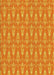 Patterned Orange Red Orange Rug, pat3257yw