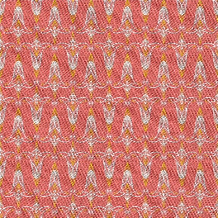 Sideview of Machine Washable Transitional Light Salmon Rose Pink Rug, wshpat3257