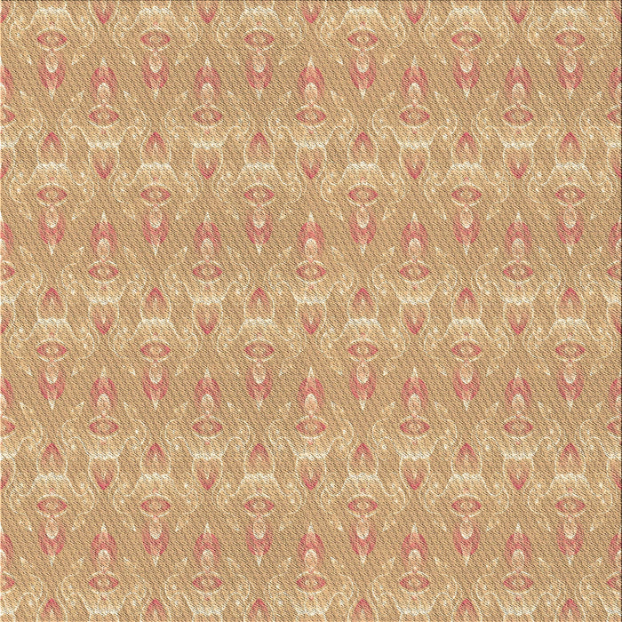 Round Machine Washable Transitional Yellow Rug, wshpat3258brn