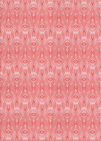 Machine Washable Transitional Pastel Pink Rug, wshpat3258rd