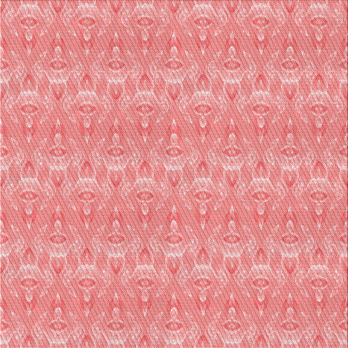 Round Patterned Pastel Pink Rug, pat3258rd