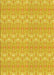 Patterned Yellow Rug, pat3258yw