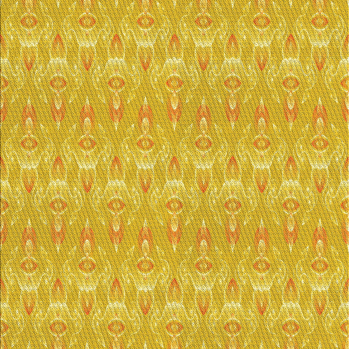 Patterned Yellow Rug, pat3258yw
