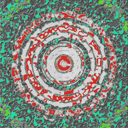 Sideview of Machine Washable Transitional Cyan Opaque Blue Rug, wshpat3259