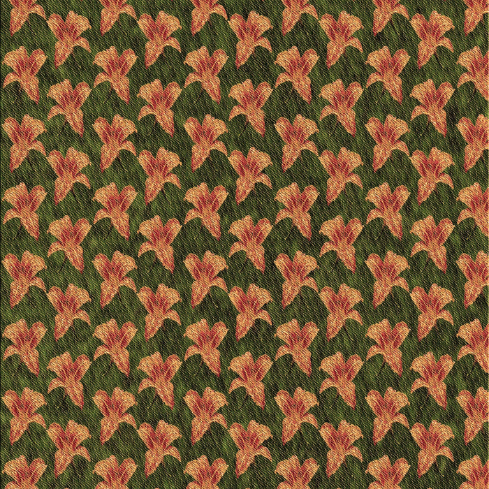 Patterned Red Brown Rug, pat326brn