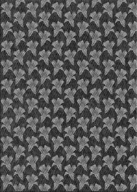 Machine Washable Transitional Charcoal Black Rug, wshpat326gry