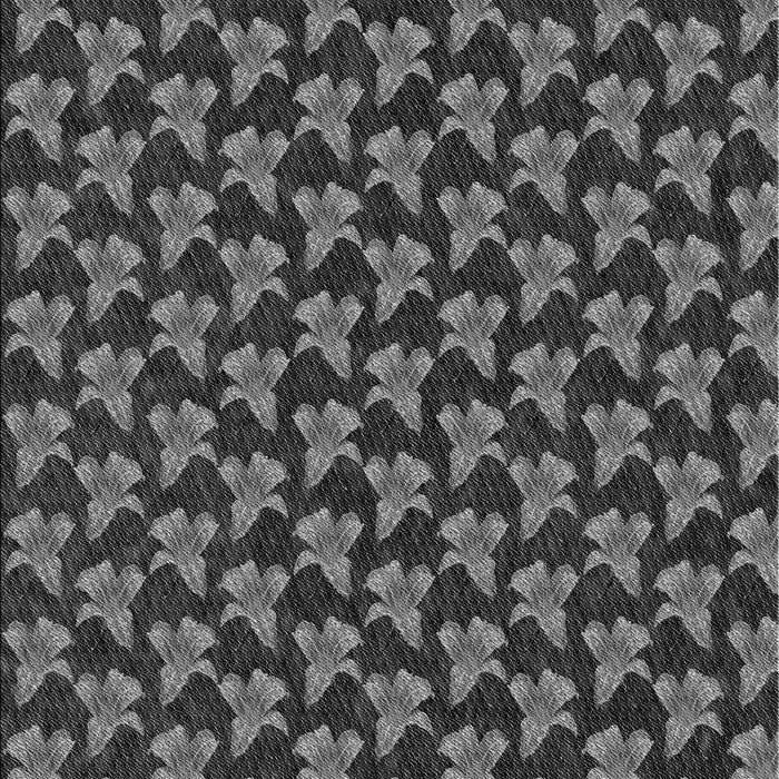 Patterned Charcoal Black Rug, pat326gry