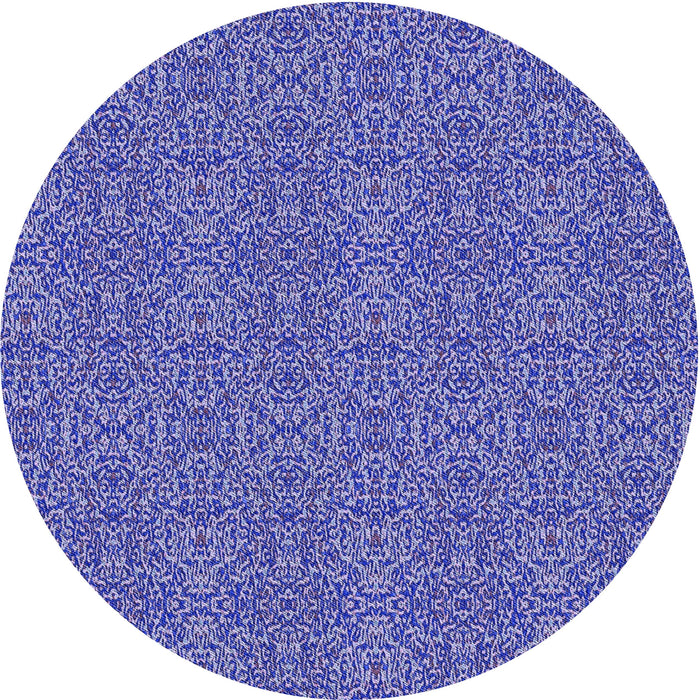 Square Machine Washable Transitional Purple Mimosa Purple Rug in a Living Room, wshpat3261blu