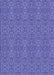 Patterned Purple Mimosa Purple Rug, pat3261blu